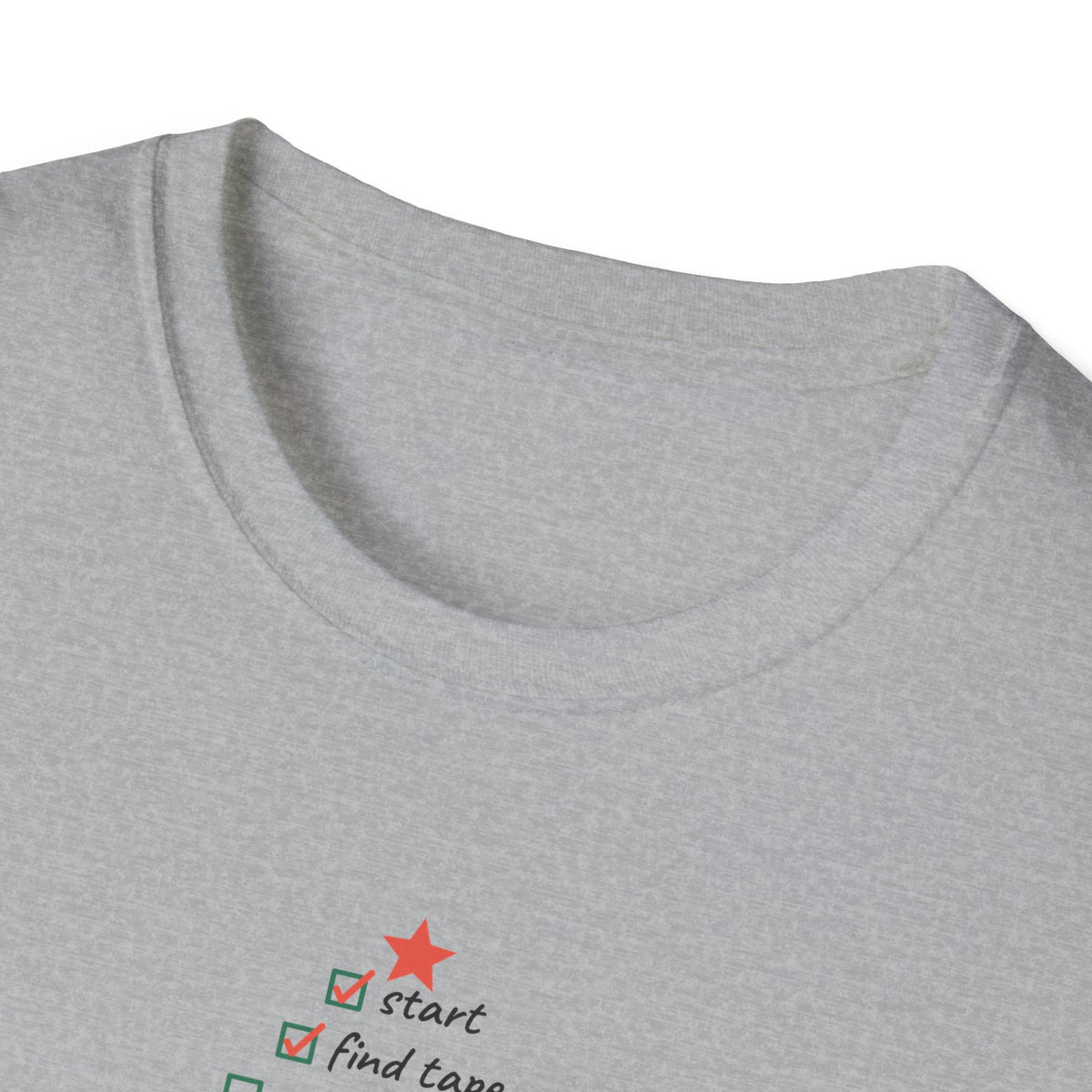 Executive Function Christmas Tree funny ADHD t-shirt to-do list design (view 8)