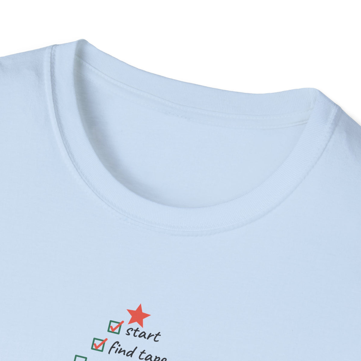Executive Function Christmas Tree funny ADHD t-shirt to-do list design (view 11)